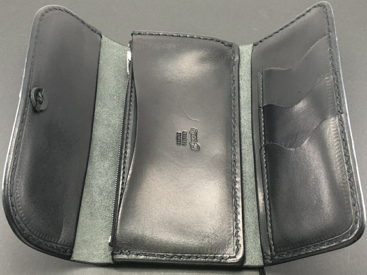 楽天市場】ゴローズ goro's [新品] 三つ折り長財布 黒 ウォレット