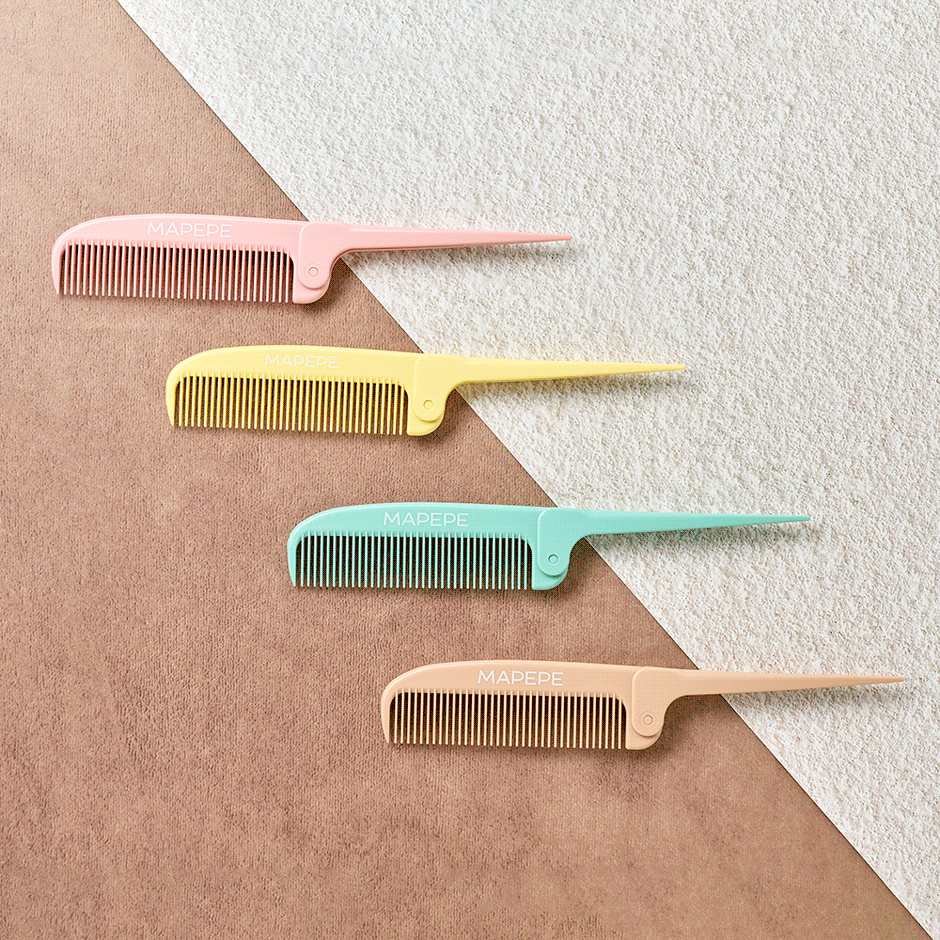 スマートに持ち運べるコンパクトな折りたたみコーム「コンパクト
