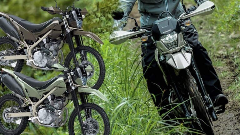カワサキ新型「KLX230 シェルパ」発売日が12/25に決定!! KLX230
