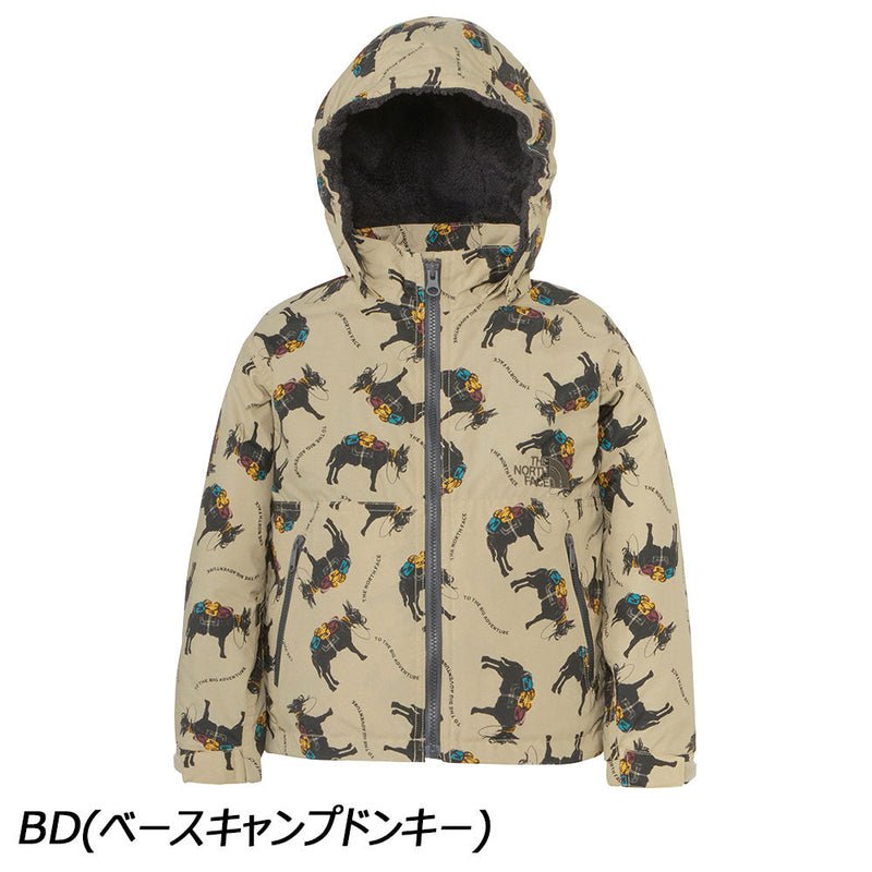 ノースフェイス トドラーノベルティコンパクトノマドジャケット