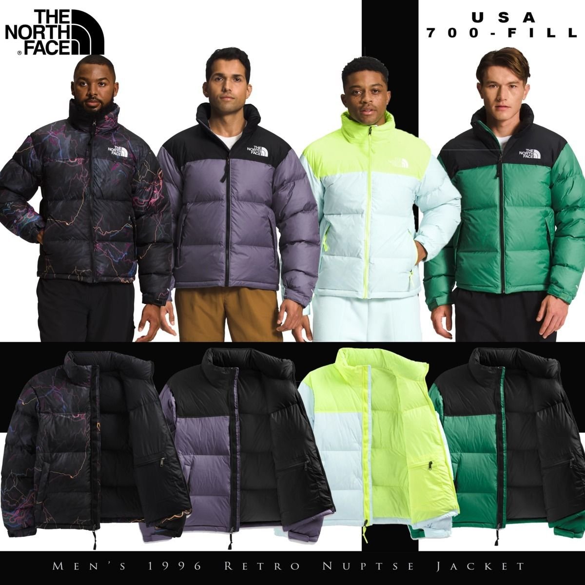追加カラー The North Face 2023 ヌプシ ダウンジャケット (THE NORTH