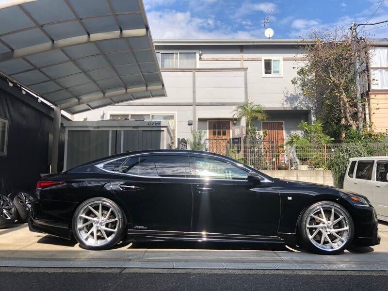 レクサスLS500h×ハイパーフォージド HF-Dic 22インチ | D'Art