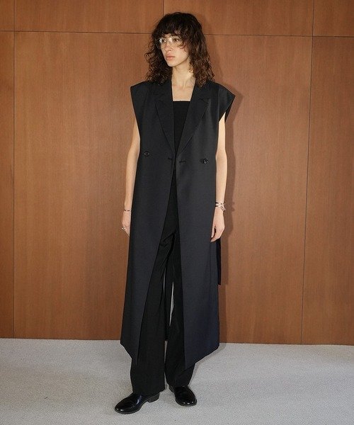 CLANE（クラネ）の「DOUBLE BREASTED GILET（ベスト）」 - WEAR