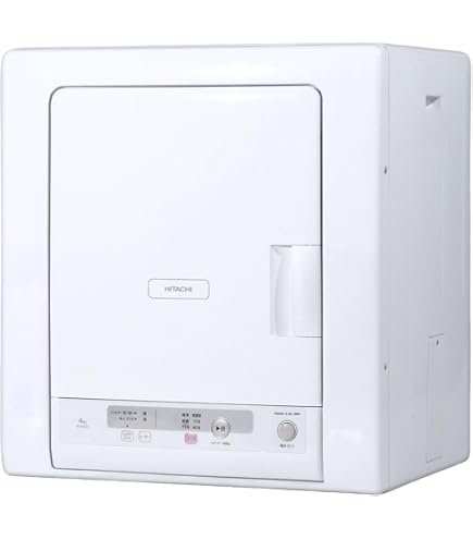 Amazon | 日立(HITACHI) 日立 4.0kg 衣類乾燥機HITACHI DE-N40WX-W