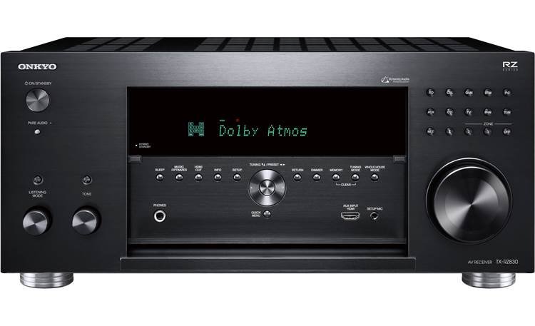 Onkyo TX-RZ830 9.2-channel home theater receiver with Wi-Fi