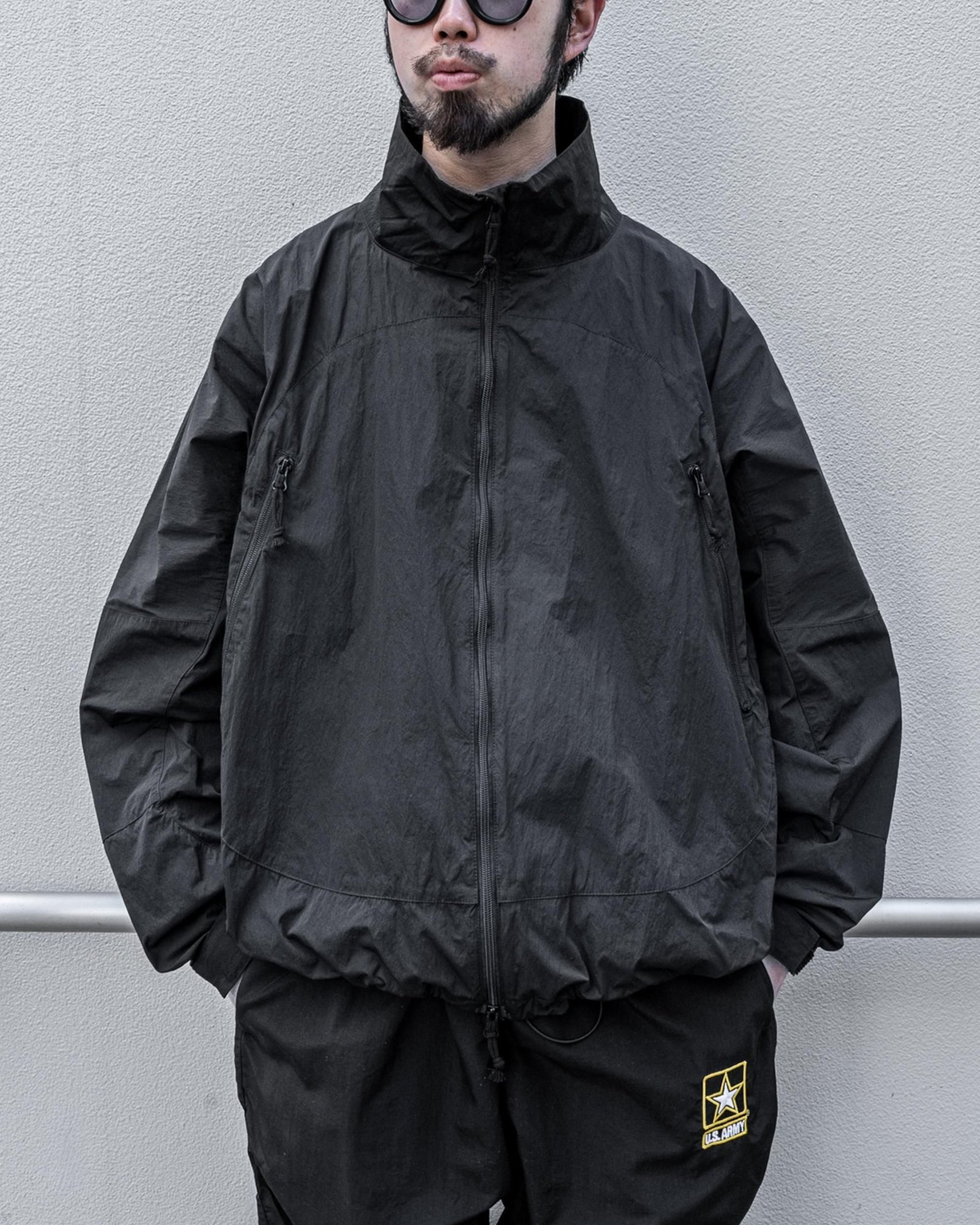 Vintage Black Lamb Leather MA-1 Jacket / TEENAGER Exclusive