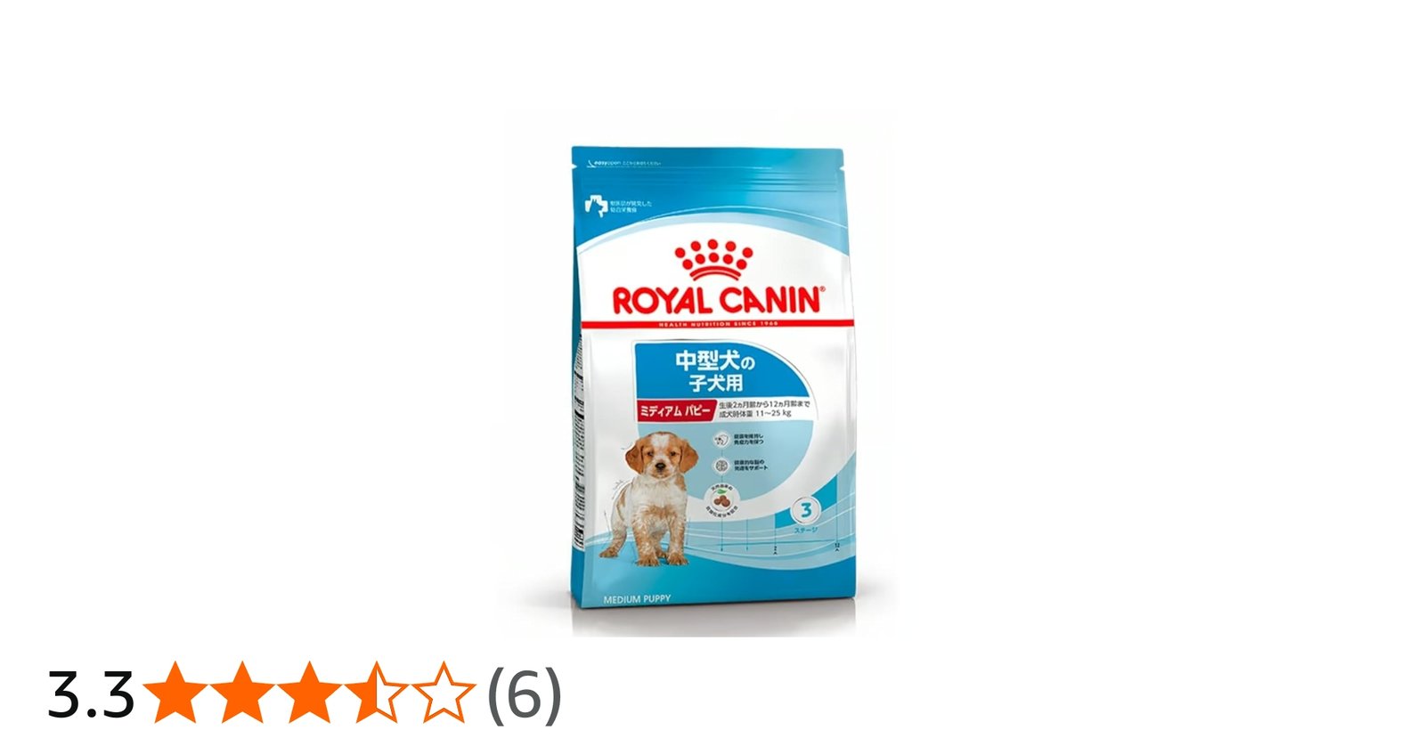 Amazon.co.jp: ロイヤルカナン ミディアムパピー,中型犬子犬用