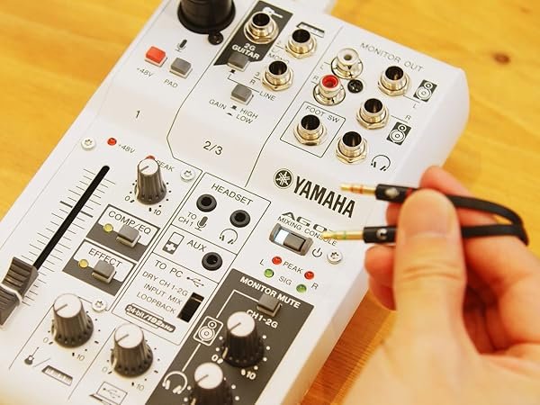 Amazon.co.jp: YAMAHA AG06 ウェブキャスティングミキサー (ヤマハ