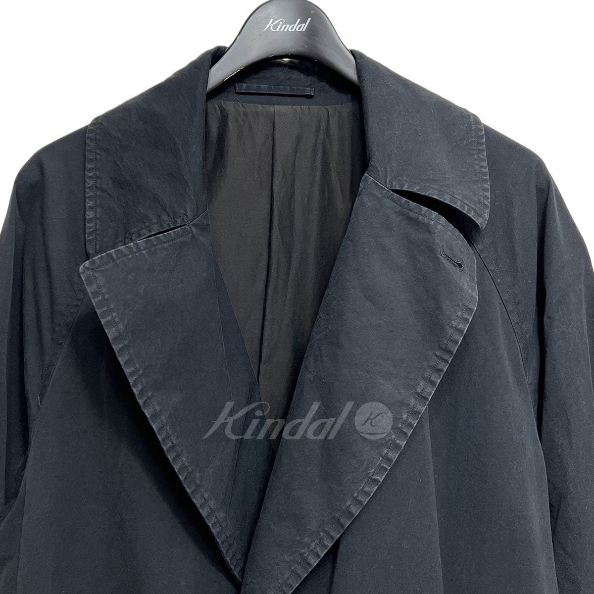 COMOLI(コモリ) 2022SS ウォッシュドタイロッケンコート V01-04008