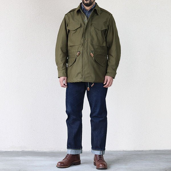 M-1951 FIELD JACKET / ORIGINAL MILITARY BACK SATIN — SPEEDWAY