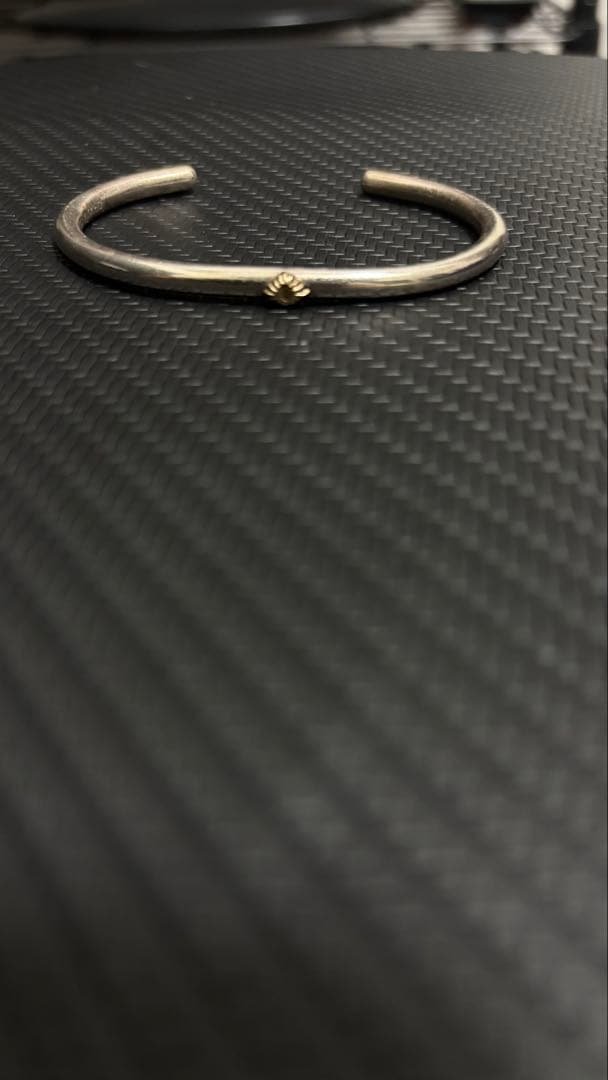 アリゾナ フリーダム シルバー k18 バングル 中古・古着通販】ARIZONA FREEDOM (アリゾナ フリーダム) 太陽神