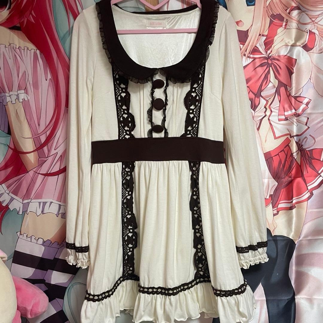 lizlisa 希少 平成 00s ワンピース LIZ LISA - 00sリズリサLIZLISA by Penderieワンピースhimekajiの通販