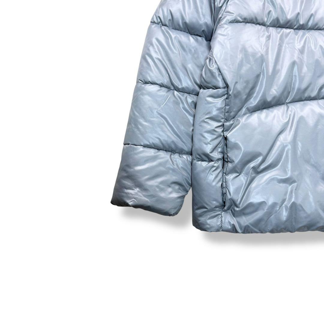 GAP ギャップ パファージャケット プリマロフト 中綿 ダウン シルバー