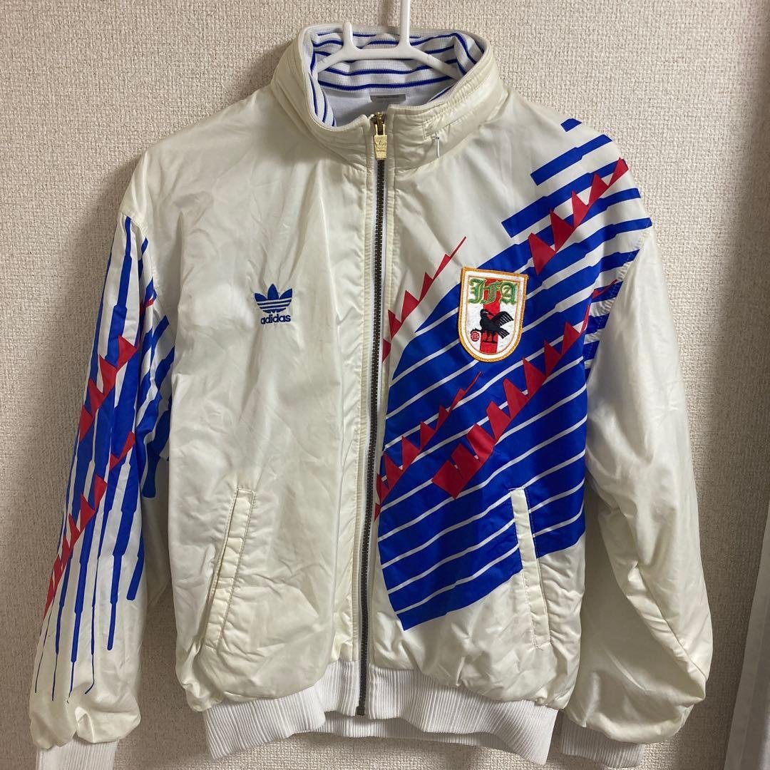 adidas ドーハの悲劇 ドーハの悲劇 復刻ジャージ】adidas製・日本代表モデル【美品】 - メルカリ