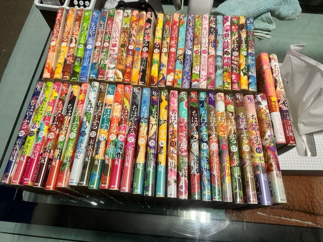 ちはやふる 全50巻 + コミックガイド＋オフィシャルファンブック コミック】ちはやふる（全50巻） | 末次由紀 |本 | 通販 | Amazon