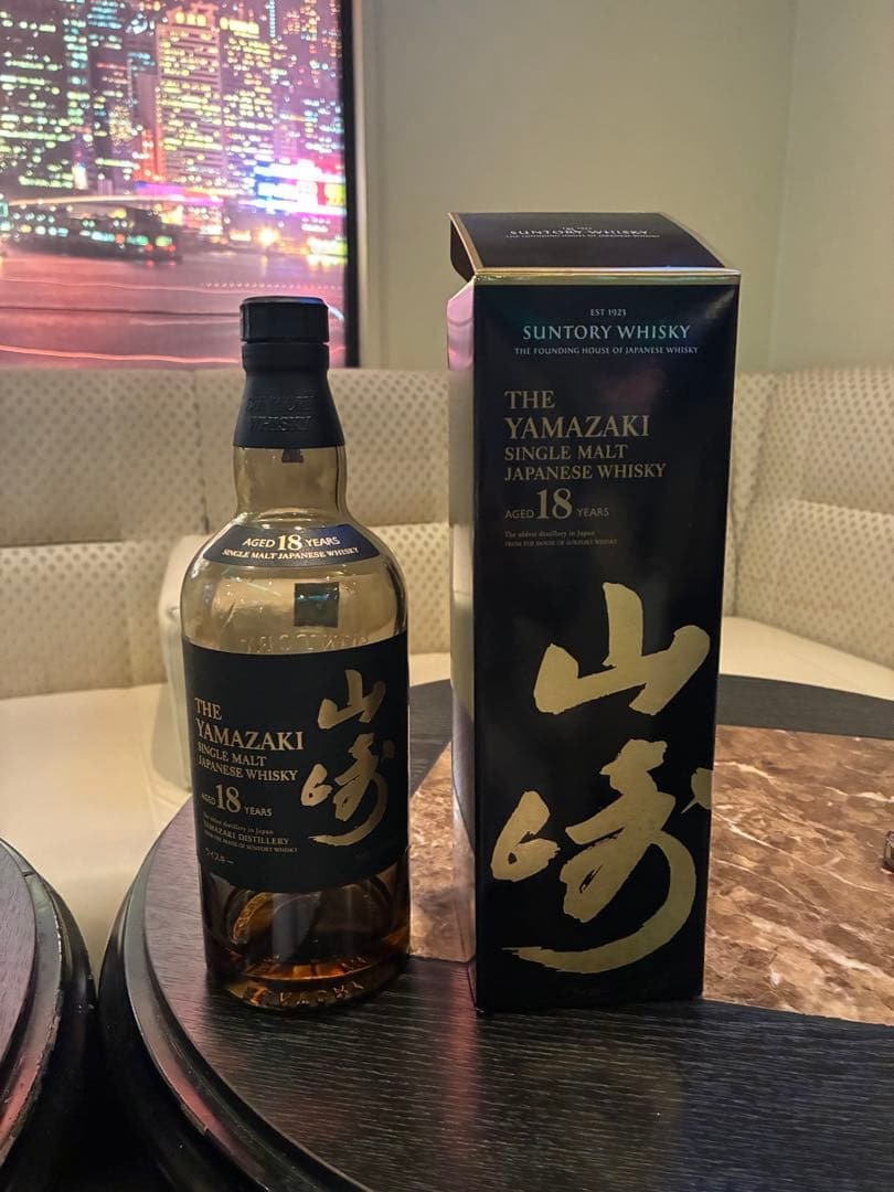 山崎 18年 シングルモルトウイスキー 700ml空き瓶 Amazon.co.jp: シングルモルト 山崎 18年 whiskyウイスキー 43% 700ml