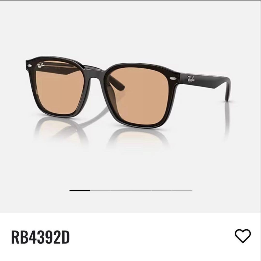 Ray Ban サングラス　RB4392D Ray-Ban サングラス RB4392D 601/93 ウェリントン レイバン 正規品